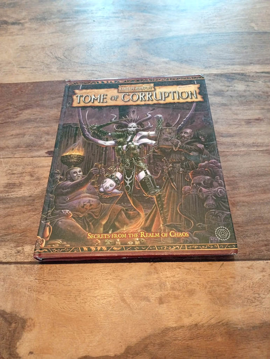 Tome of Corruption Warhammer Fantasy Roleplay Games Workshop - AllRoleplaying.com