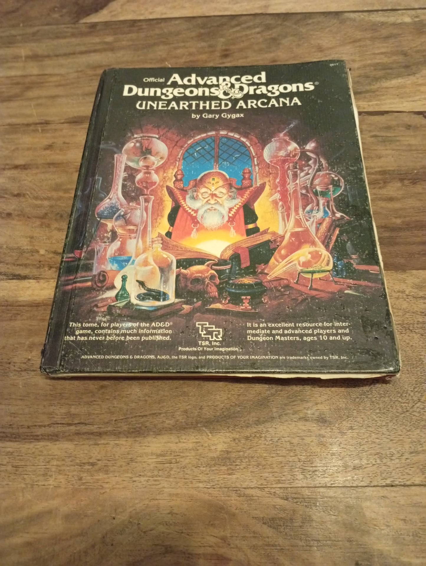 AD&D Unearthed Arcana TSR 2017 AD&D 1985