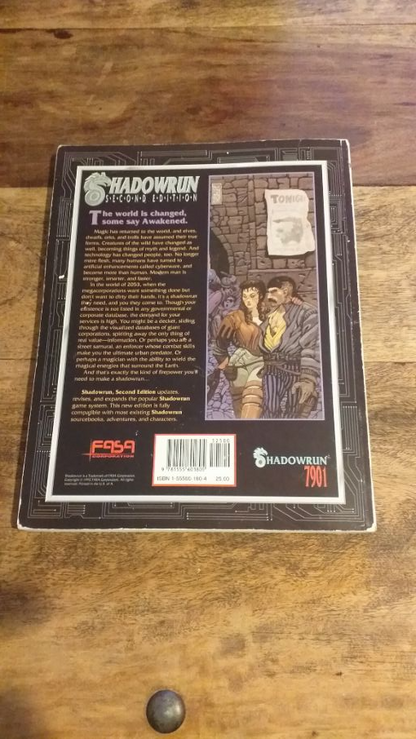 Shadowrun 2nd Edition Rulebook - books