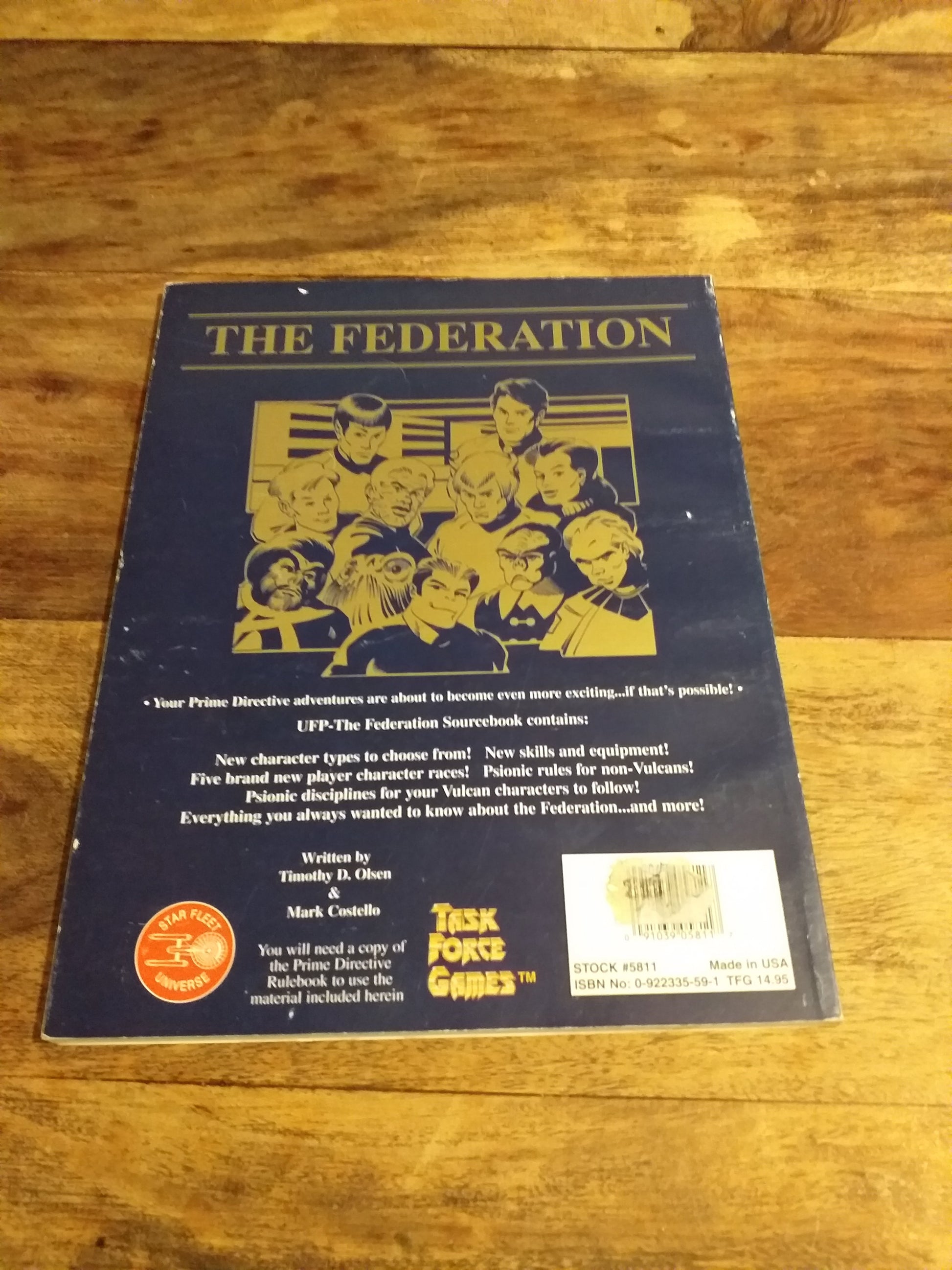 The Federation Task Force Games Prime Directive UFP - AllRoleplaying.com