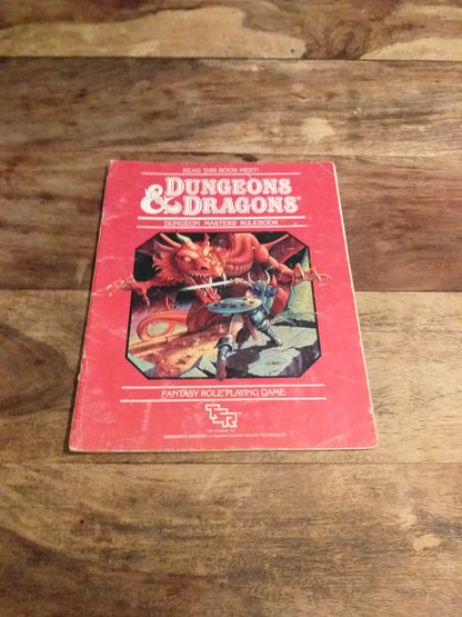 Dungeons & Dragons DUNGEON MASTERS RULEBOOK TSR (1983) - AllRoleplaying.com