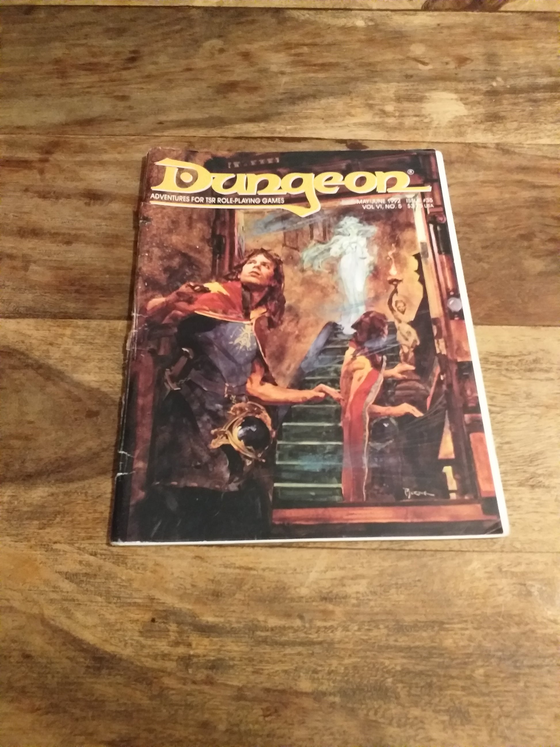 DUNGEON MAGAZINE TSR VO ISSUE # 35 MAY JUNE 1992 - AllRoleplaying.com