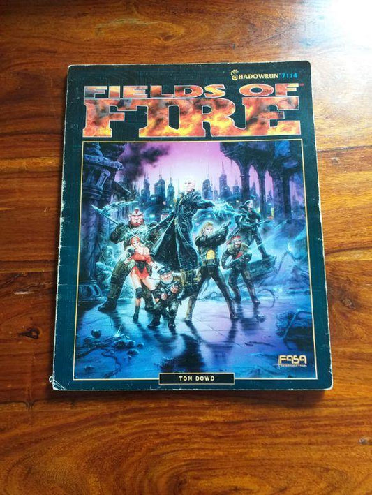 SHADOWRUN FIELDS of FIRE FASA 2nd ed - books