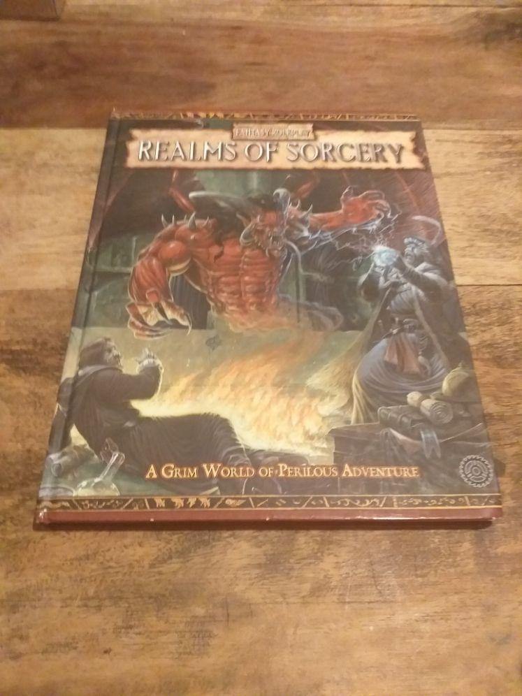 Warhammer Fantasy Roleplay Realms of Sorcery WFRP 2nd Ed - books