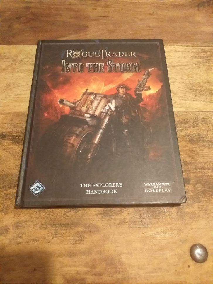 Rogue Trader Into the Storm Warhammer 40K RPG - books
