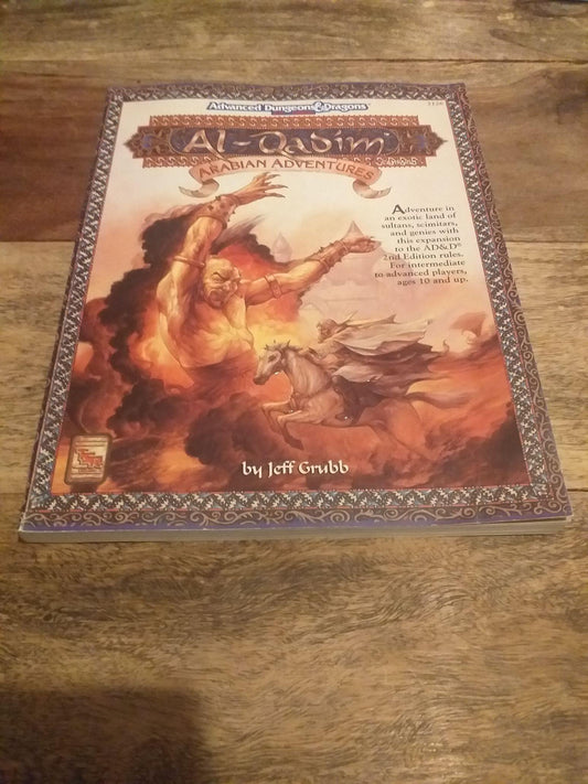 AL-QADIM ARABIAN ADVENTURES AD&D DUNGEONS & DRAGONS TSR 1992 - books