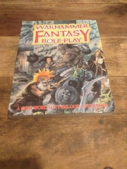 Warhammer Fantasy Roleplay Core Rulebook 1st ed. 1995 - books
