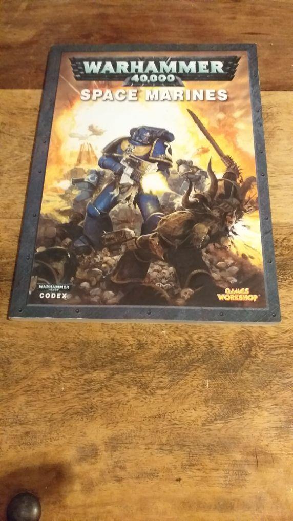 WARHAMMER 40000 CODEX SPACE MARINES 5th EDITION - books