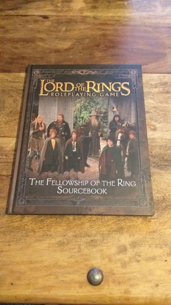 THE LORD OF THE RINGS ROLEPLAYING GAME - THE FELLOWSHIP OF THE RING SOURCEBOOK - books