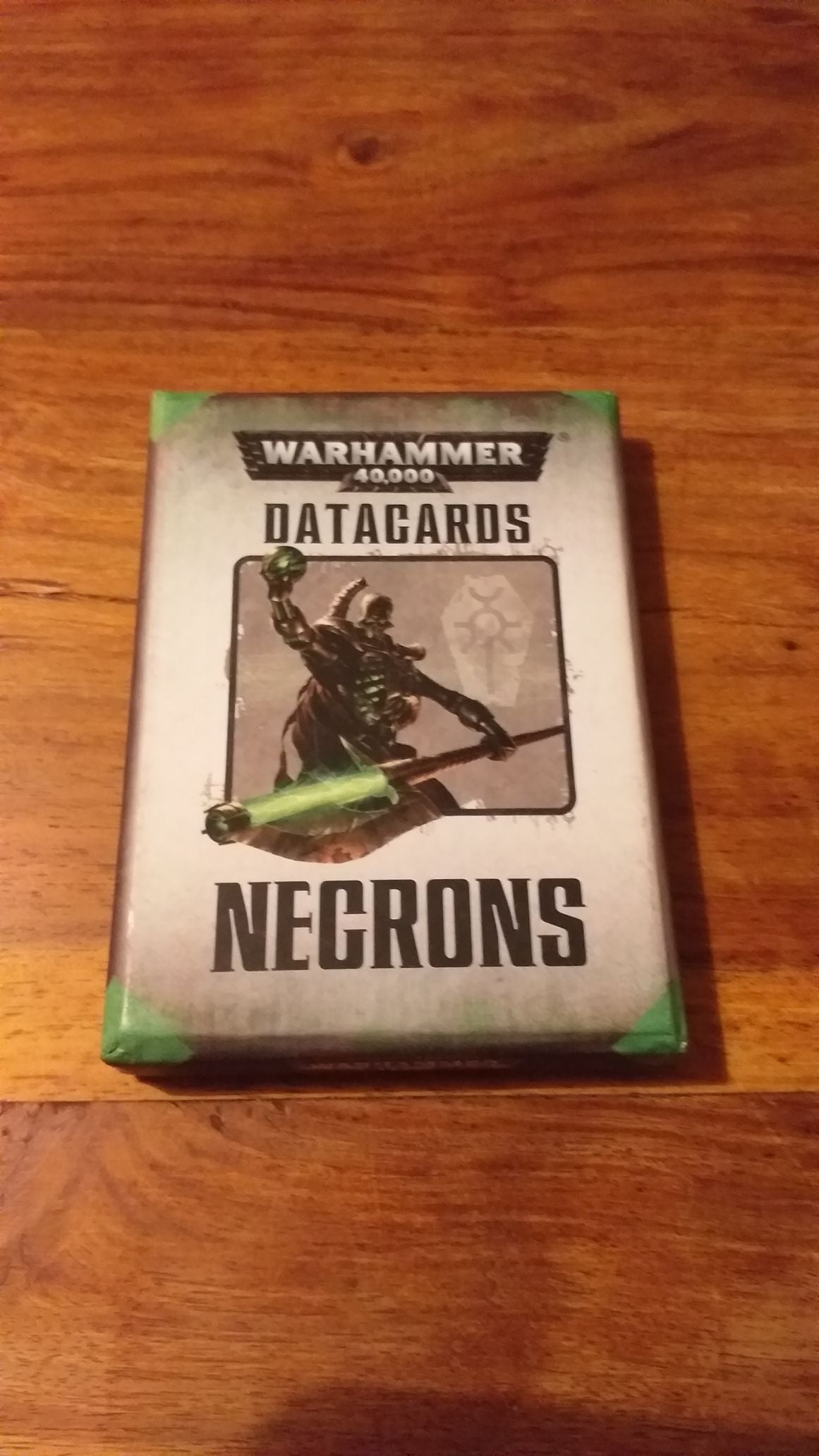 Necrons Datacards Warhammer 40,000 40K 7th  Data Cards Games Workshop 2015