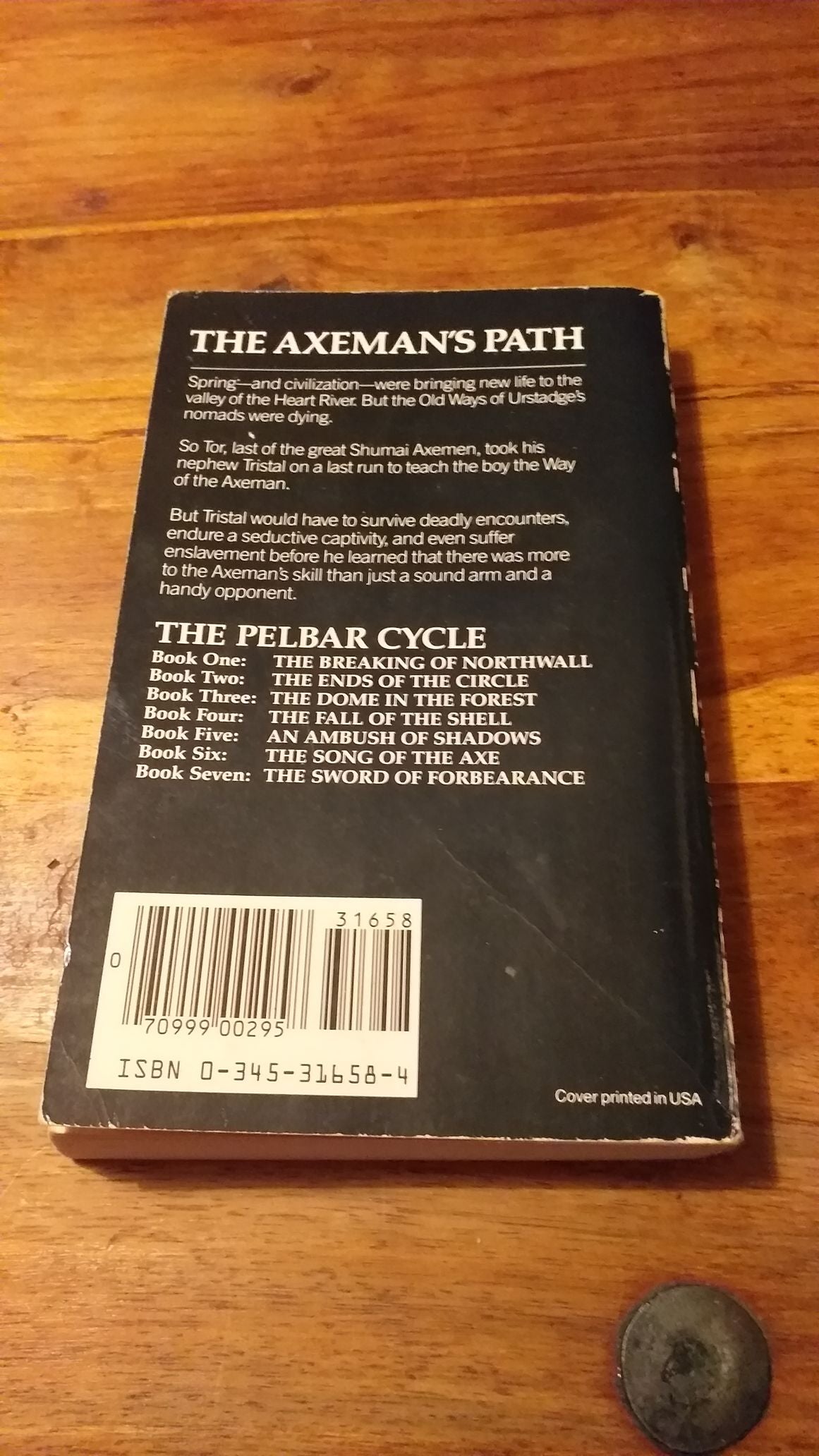 The Song Of Axe By Paul O. Williams Delray Book 6 1984