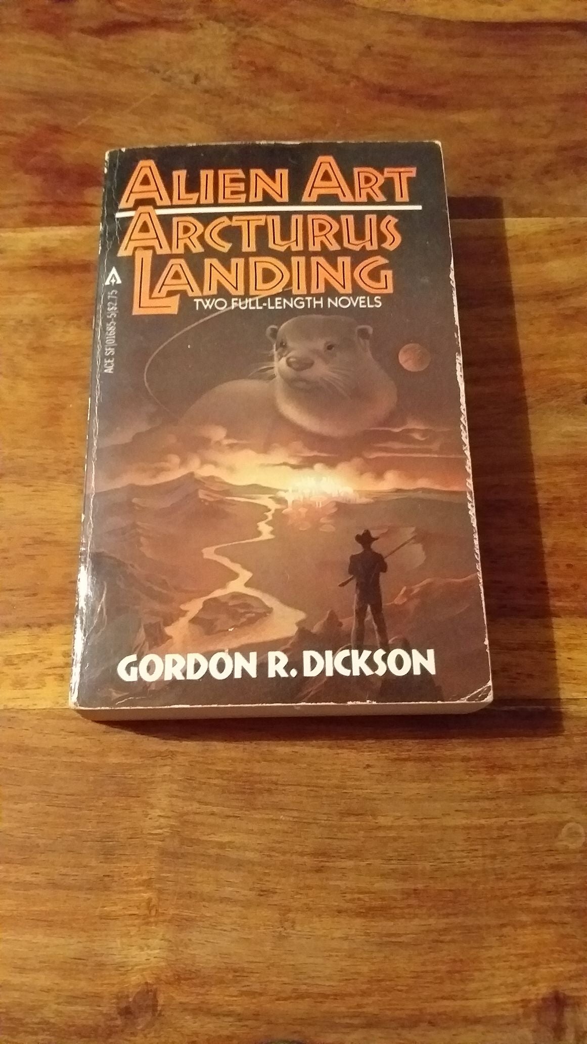 Alien Art/Arcturus Landing by Gordon R Dickson 1981