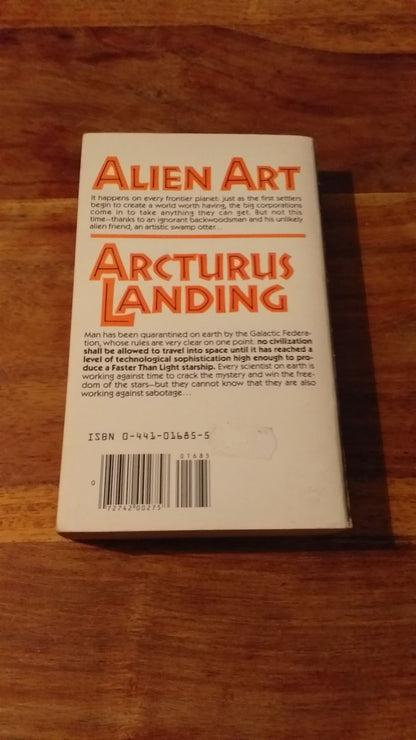 Alien Art/Arcturus Landing by Gordon R Dickson 1981