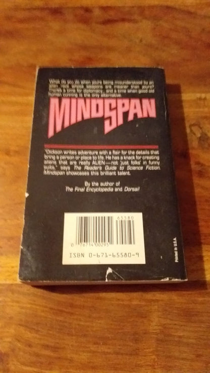 Mindspan by Gordon R. Dickson 1986