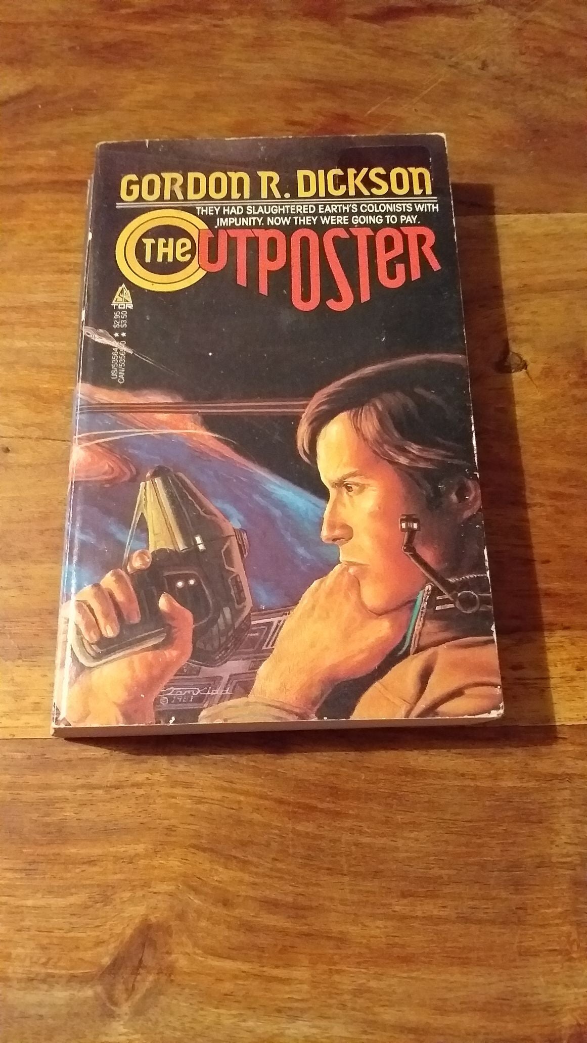 The Outposter By Gordon R. Dickson Tor Books 2nd Printing 1985