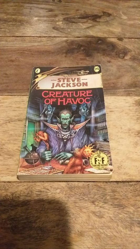 Creature of Havoc Fighting Fantasy #24 - Ian Livingstone - Steve Jackson - books