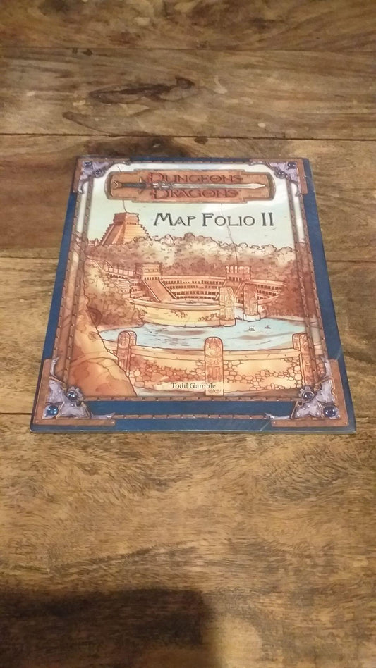 Map Folio II Wizards Team D&D 3.5 d20 Wizards of the coast Brand New Original shrinkwrap - books