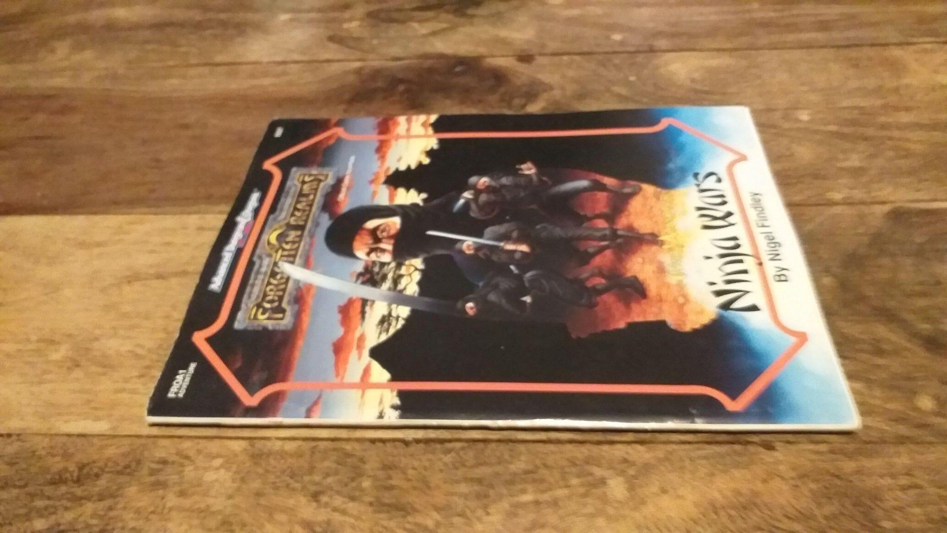 NINJA WARS Forgotten Realms Adventure TSR - AD&D - books
