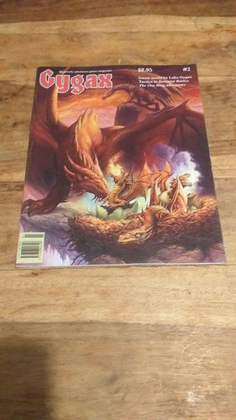 Gygax Magazine Issue #2 Dungeons & Dragons AD&D TSR - books