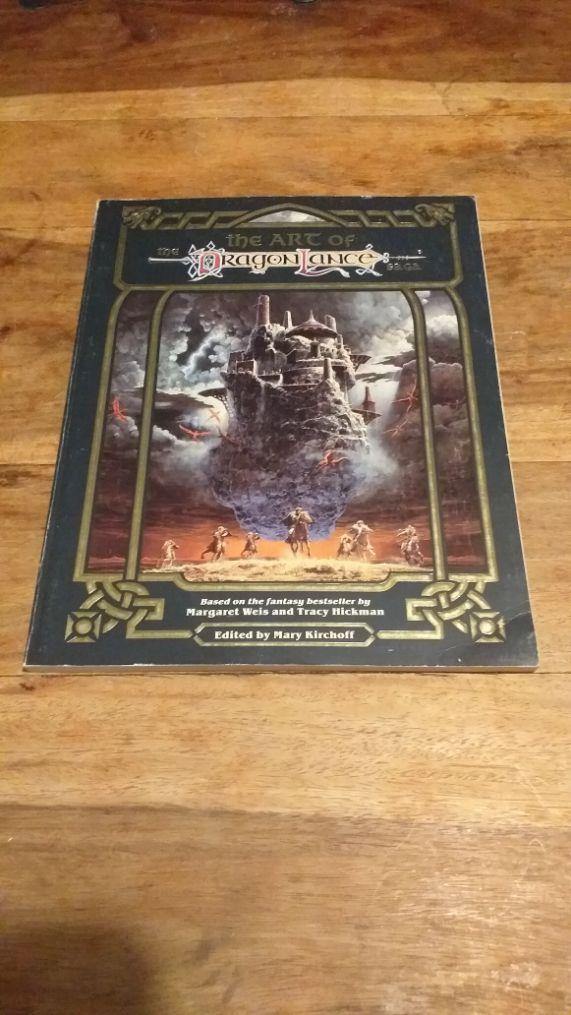 The Art of the DRAGONLANCE Saga First Edition Vintage 1987 TSR Dungeons Dragons - AllRoleplaying.com