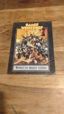 Warhammer Games Workshop World of Hobby Games Catalogue 1998 - AllRoleplaying.com