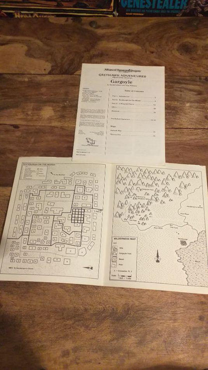 Greyhawk Gargoyle WG9 AD&D 2nd ed Greyhawk Adventures TSR - AllRoleplaying.com