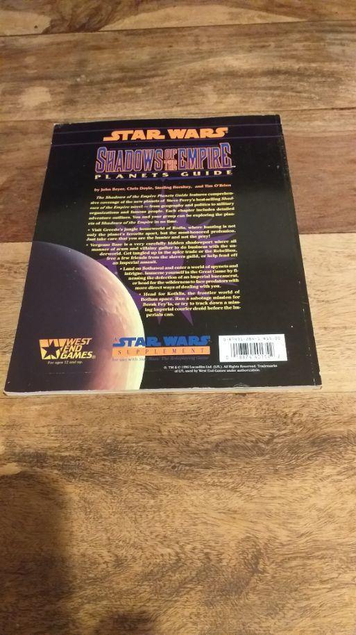 Star Wars Shadows of the Empire Planets Guide West End Games - AllRoleplaying.com