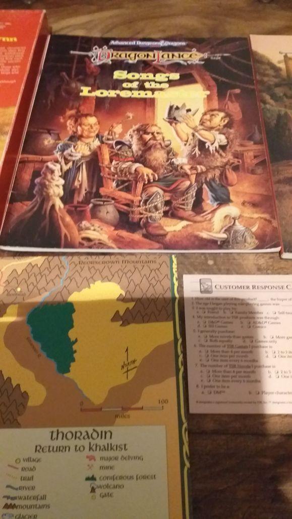 AD&D 2nd Edition Dragonlance box set - deals Dwarven Kingdoms of Krynn #1086