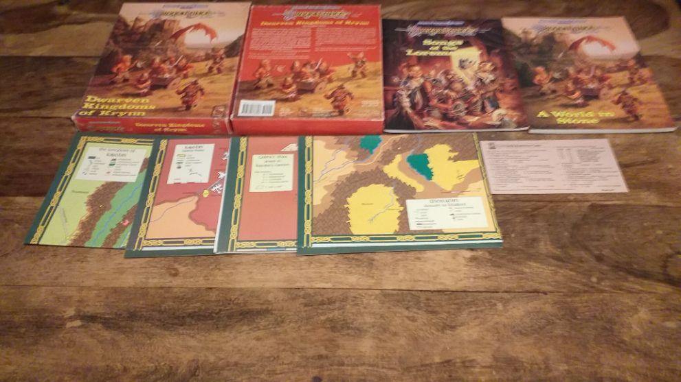 Dwarven Kingdoms of Krynn Dragonlance AD&D 2nd Edition Box Set TSR 1086 1993 - AllRoleplaying.com
