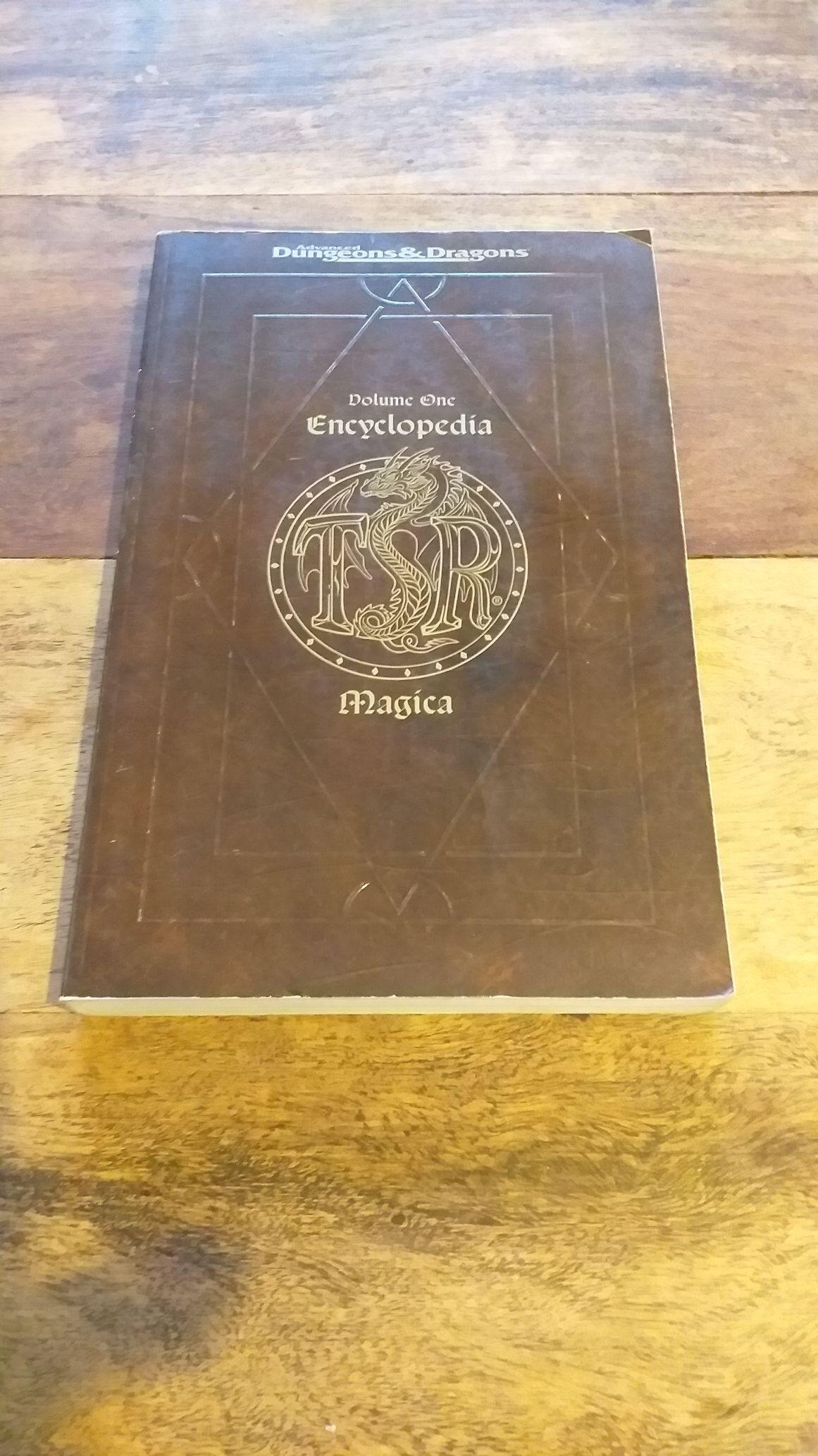 Encyclopedia Magica Volume One 1 Advanced Dungeons & Dragons TSR AD&D - AllRoleplaying.com