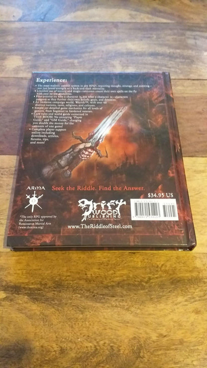 The Riddle of Steel Hardcover - AllRoleplaying.com