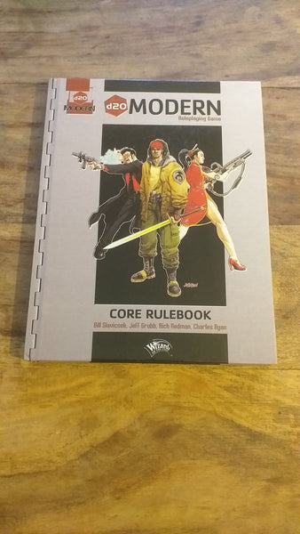 D20 Modern Roleplaying Game Core Rulebook hardcover Wizards of the Coast