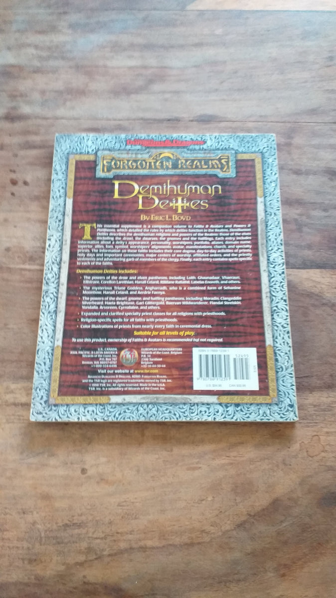 Forgotten Realms Demihuman Deities Dungeons & Dragons – AllRoleplaying.com