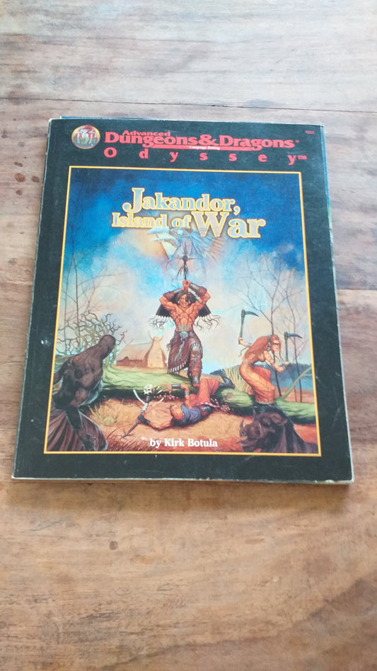 AD&D Jakandor Island of War