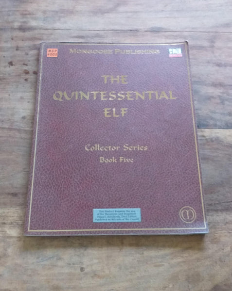 d20 The Quintessential Elf Collector Series Collector Series Book Five