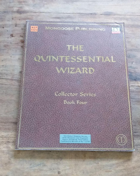 d20 The Quintessential Wizard Collector Series Collector Series Book Four