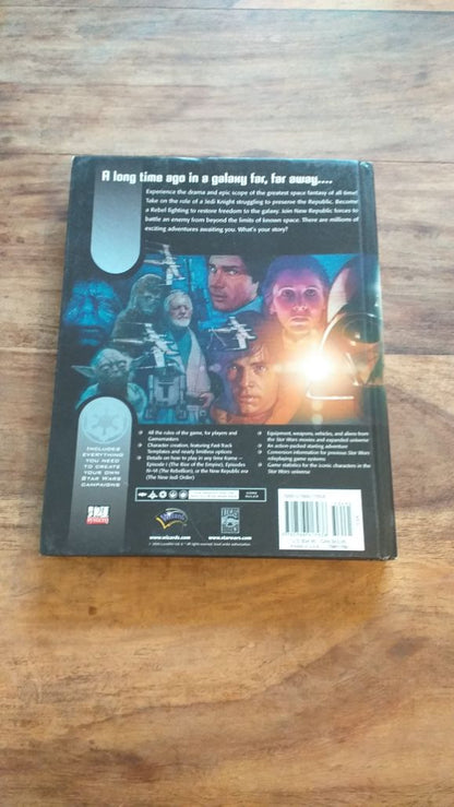 Star Wars Roleplaying Game Core Rulebook wizards of the coast 2000