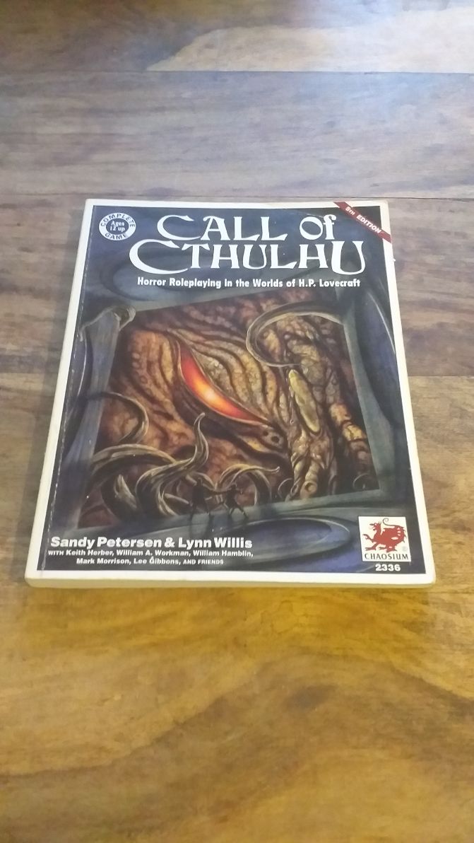 Call of Cthulhu 5th Edition Core Rulebook Chaosium 2336