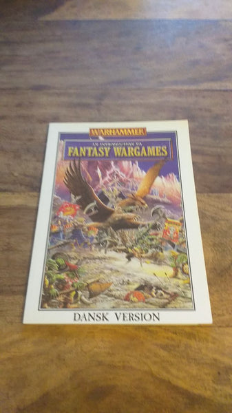 An Introduction to Fantasy Wargames Book Dansk Warhammer