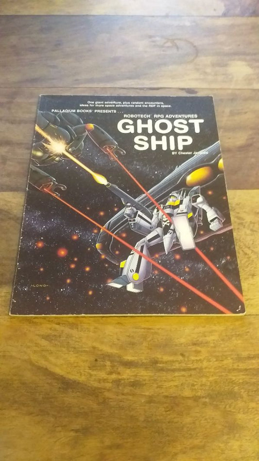 Robotech  Ghost Ship RPG Adventures Jacques, Chester Robotech Palladium Books