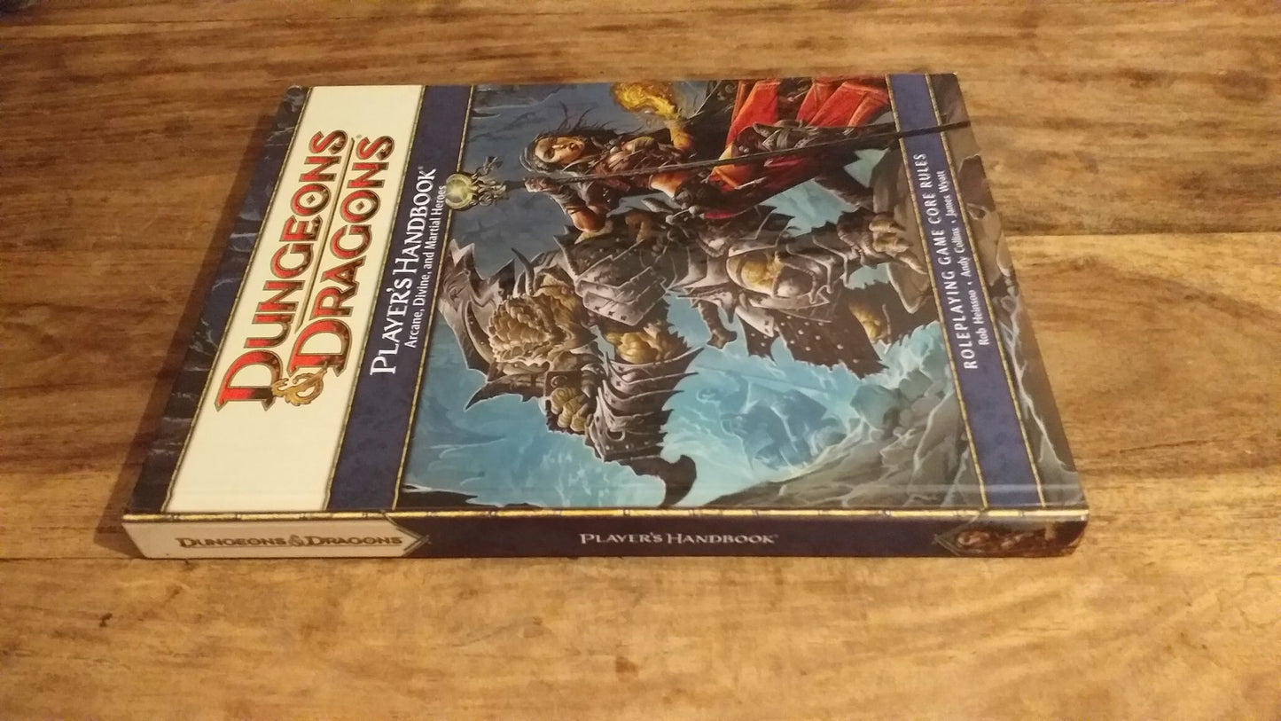Player's Handbook Dungeons and Dragons 4th Edition D&D Wizards of the Coast