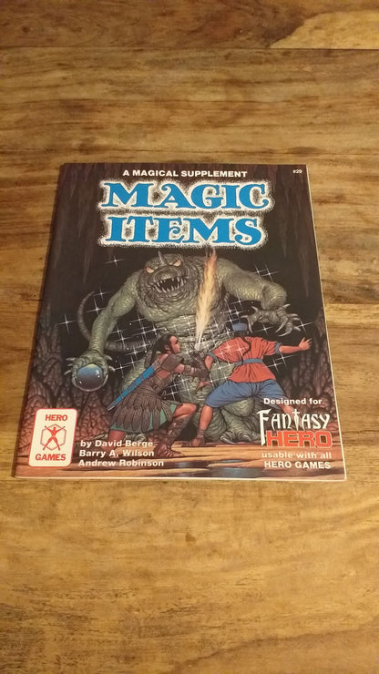 Fantasy Hero Magic Items A Magical Supplement Fantasy Hero Games #29 I.C.E.