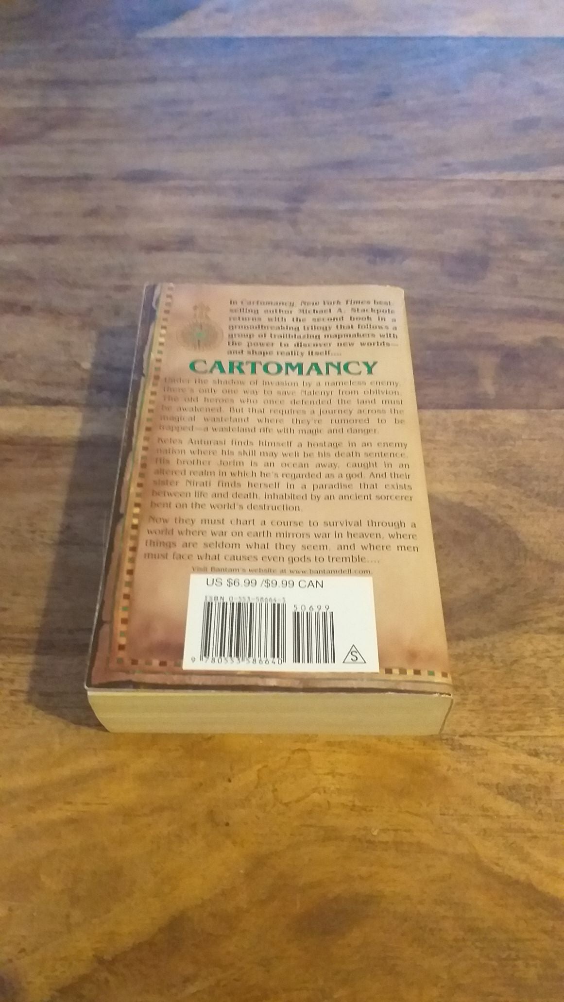 Cartomancy Book Two of the Age of Discovery by Michael A. Stackpole