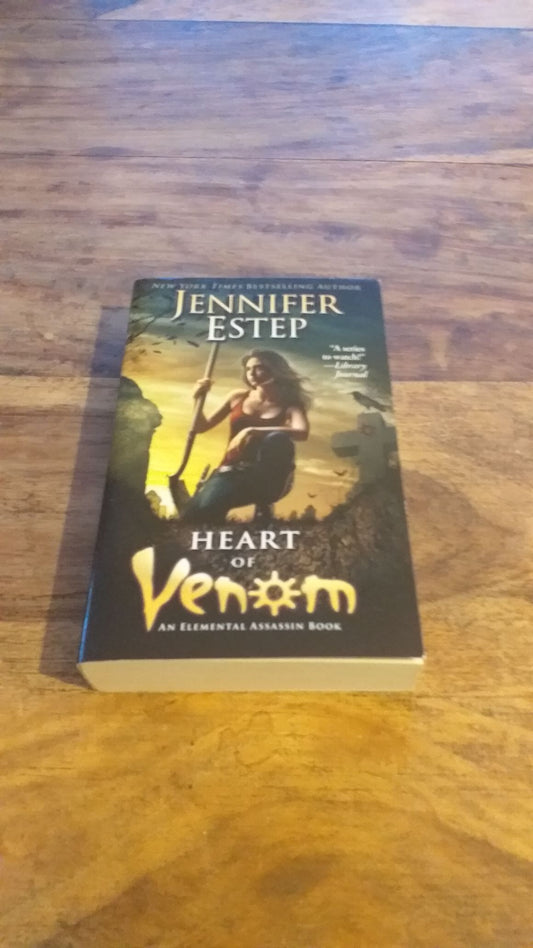 Heart of Venom Elemental Assassin #9 Jennifer Estep