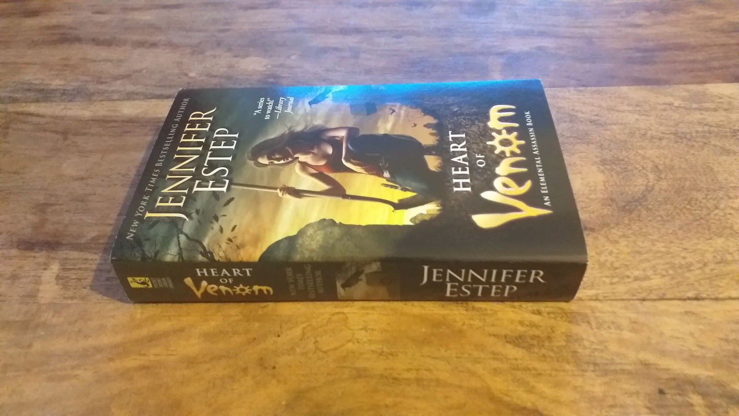 Heart of Venom Elemental Assassin #9 Jennifer Estep