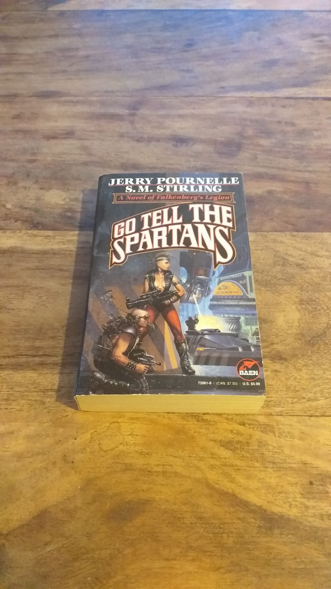 Go Tell the Spartans JERRY POURNELLE & S.M. STIRLING 1st ed Falkenberg's Legion