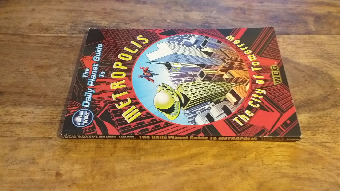 The Daily Planet Guide to Metropolis WEG DC Universe RPG
