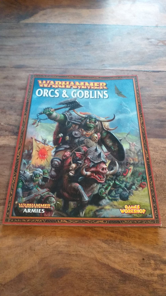 Warhammer Orcs and Goblins Army Book 7th Edition 2006