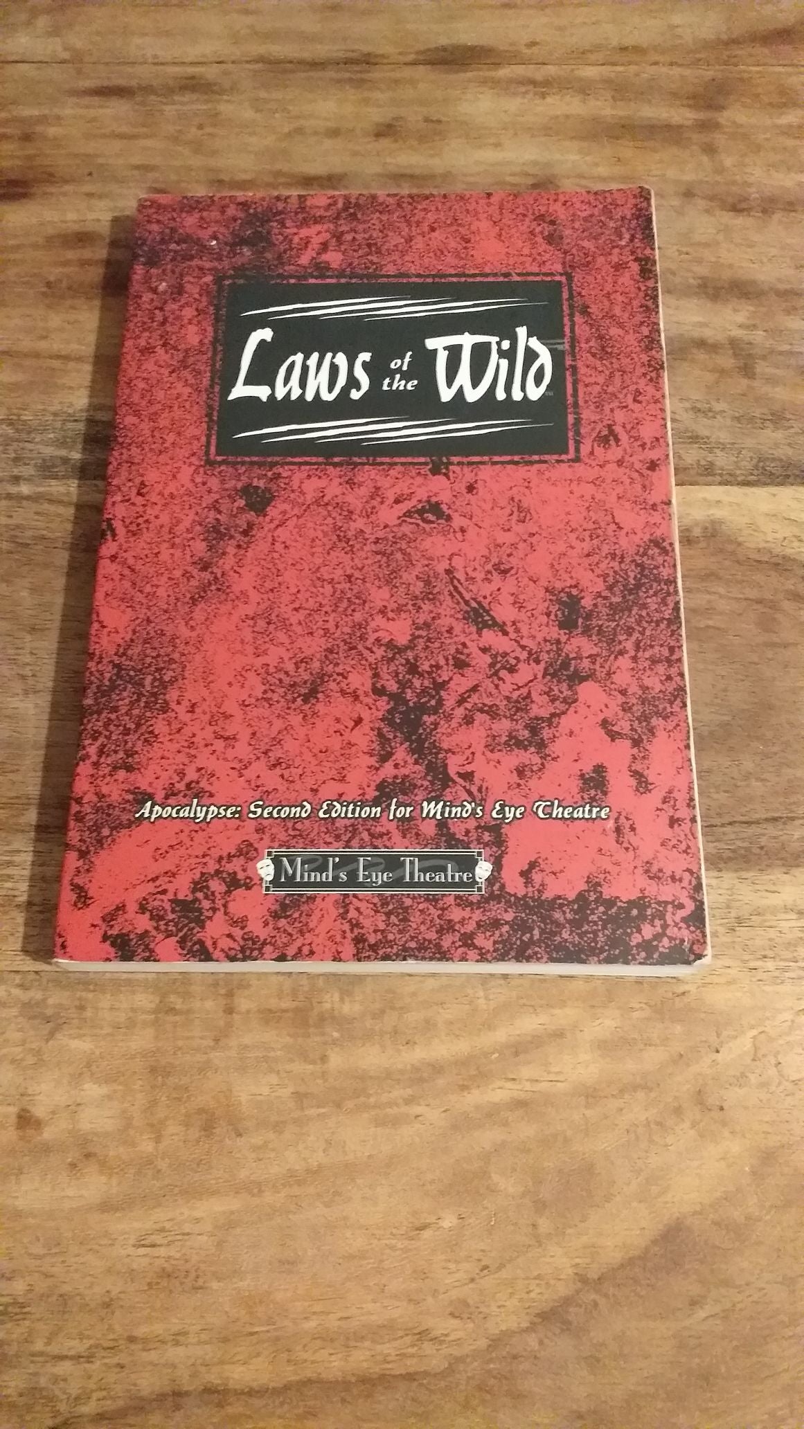 LAWS OF THE WILD WEREWOLF APOCALYPSE MIND'S EYE THEATRE 2nd Edition