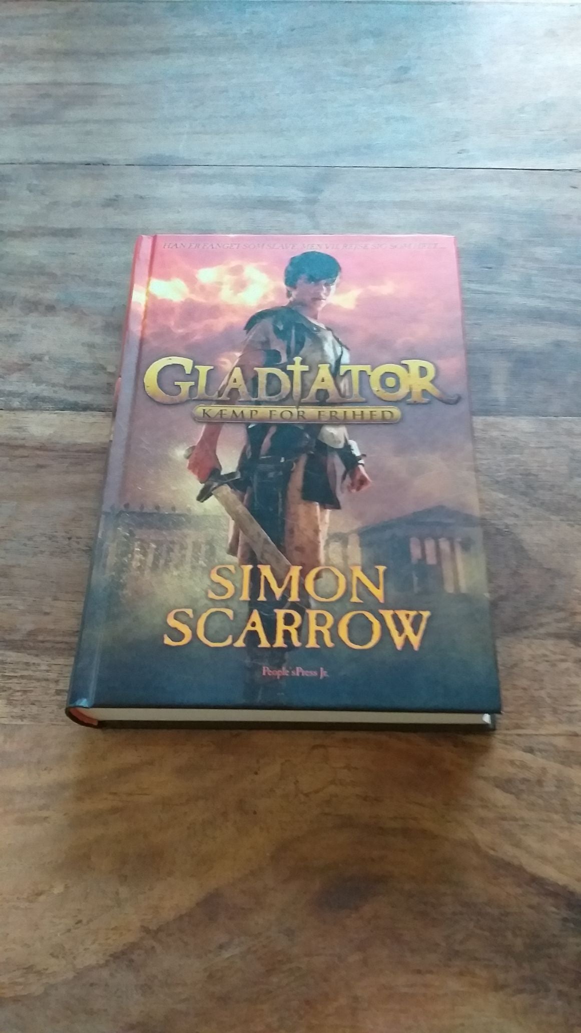 Gladiator Fight for Freedom Book 1 of 4 Simon Scarrow Hardcover 2011 Dansk